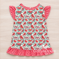 One in a Melon Ruffle Dress