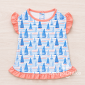 Sail Away Ruffled Dress